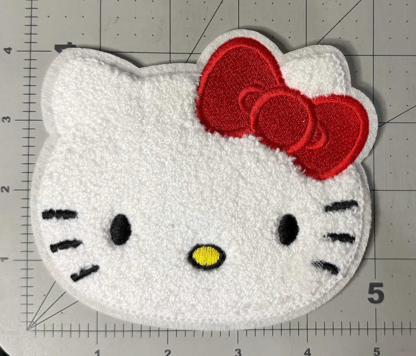 hello Kitty head Chenille Patch