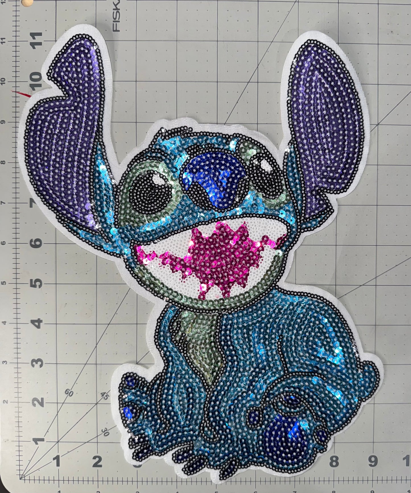 Sitting Stitch Sequin Patch