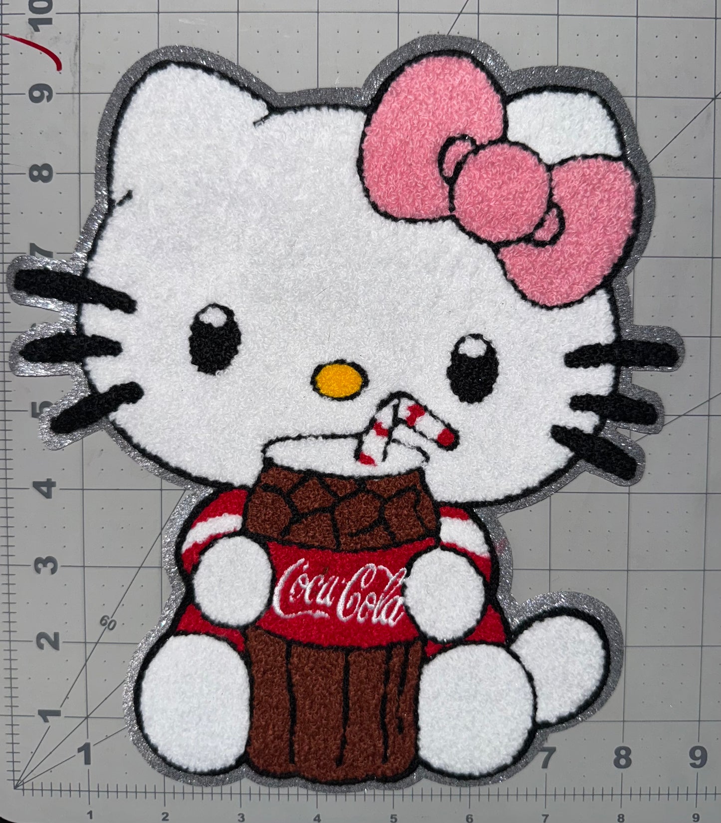 hello Kitty Coca-Cola Chenille Patch