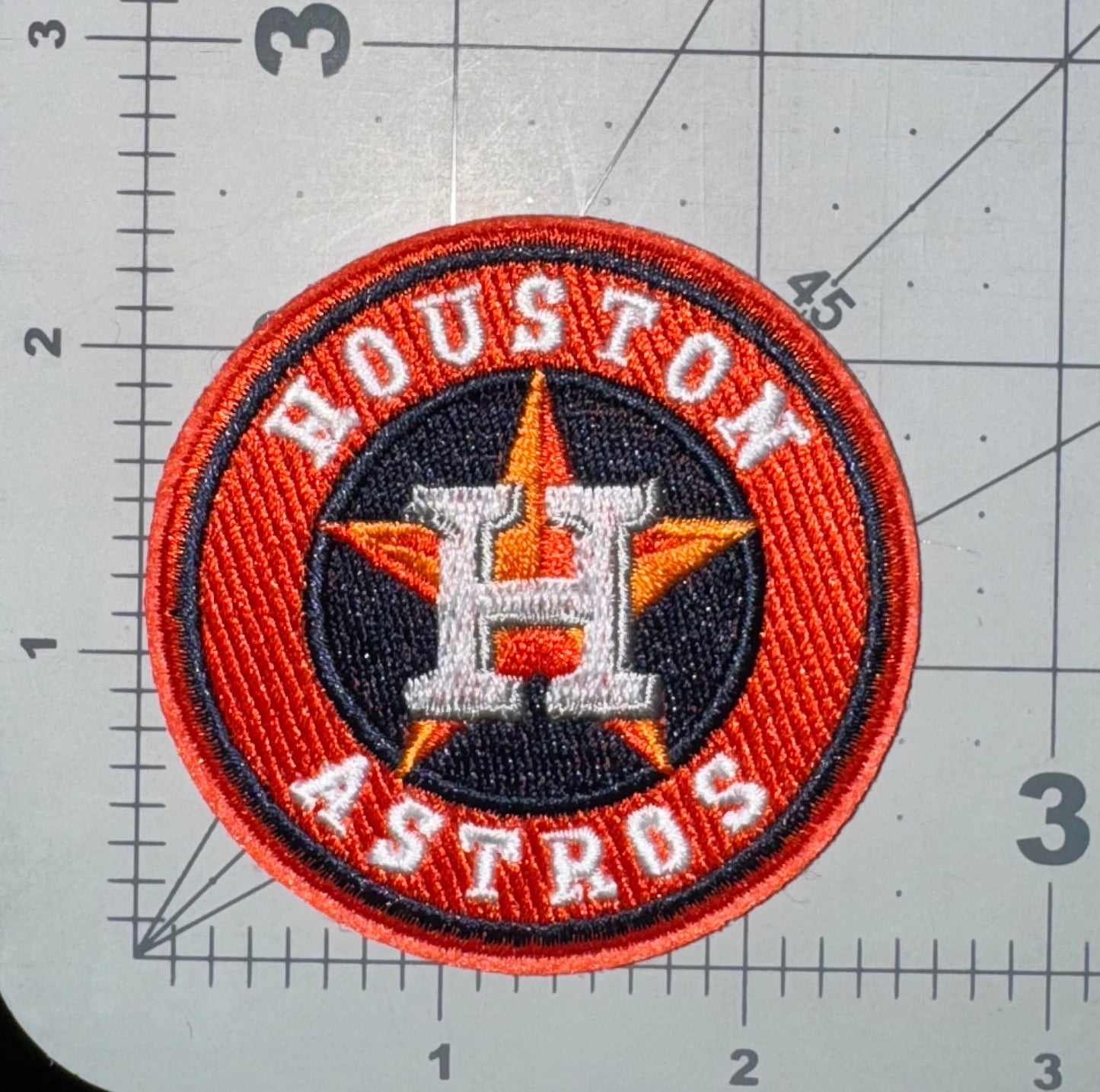 Astros H Circle Small Patch