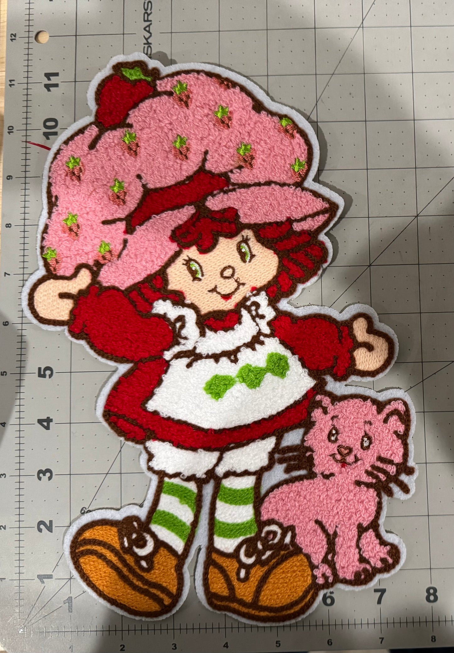 Strawberry Shortcake Chenille Patch