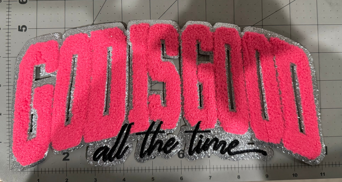 God Is Good Chenille Patch