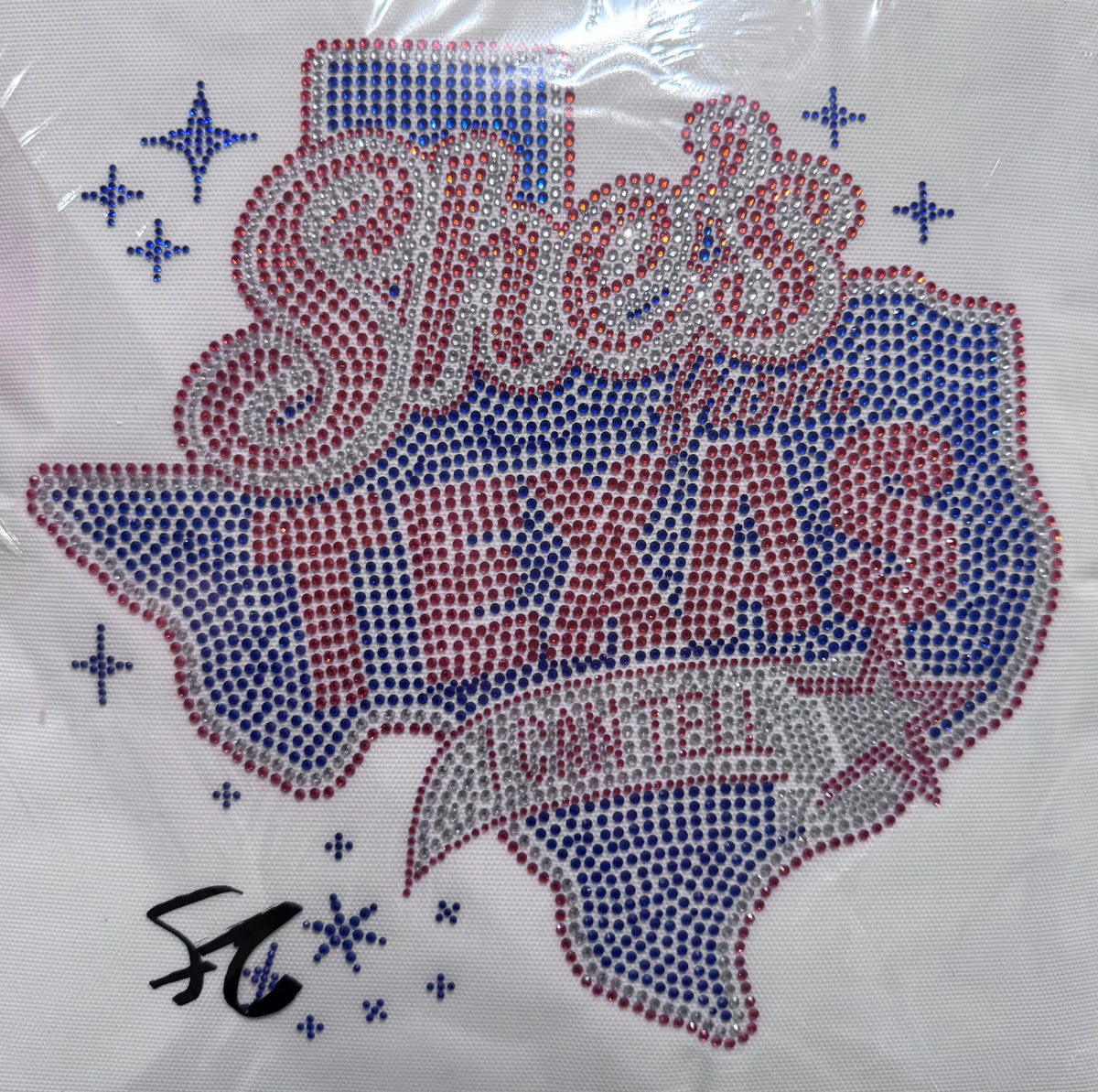 MLB Rhinestone Transfers
