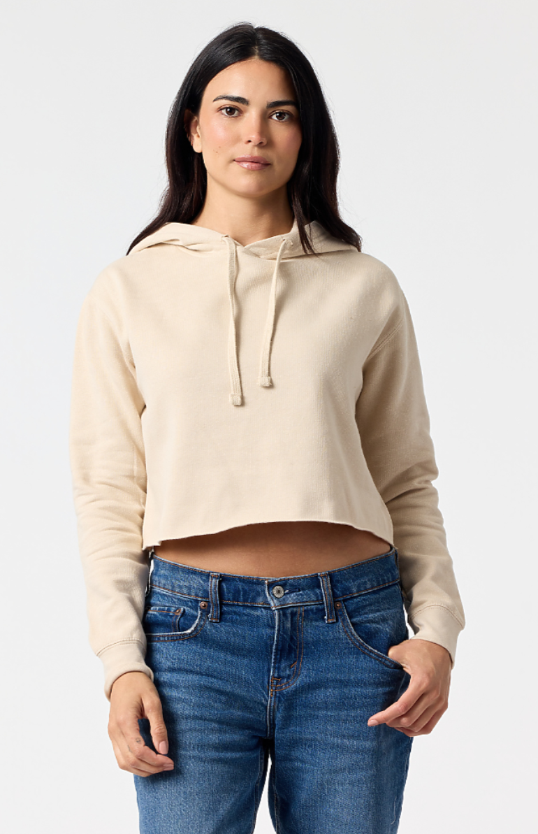 4150 SMART WOMEN'S CROPPED HOODIE