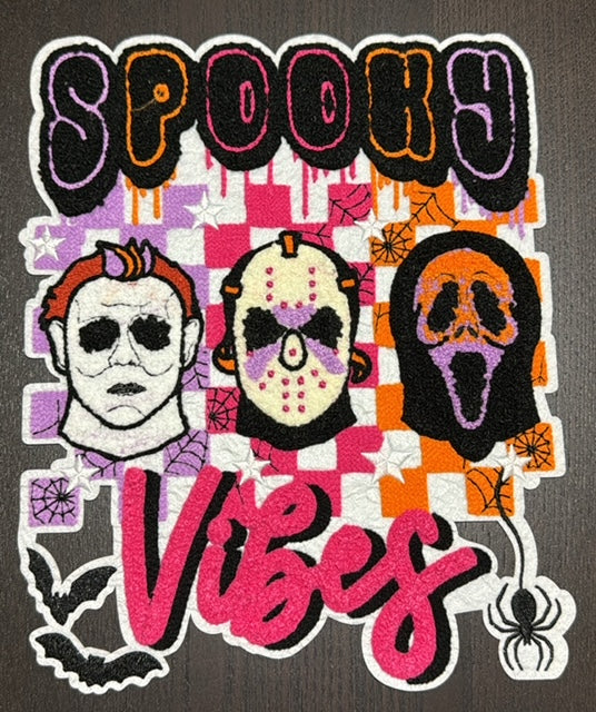 Spooky Vibes Chenille Patch