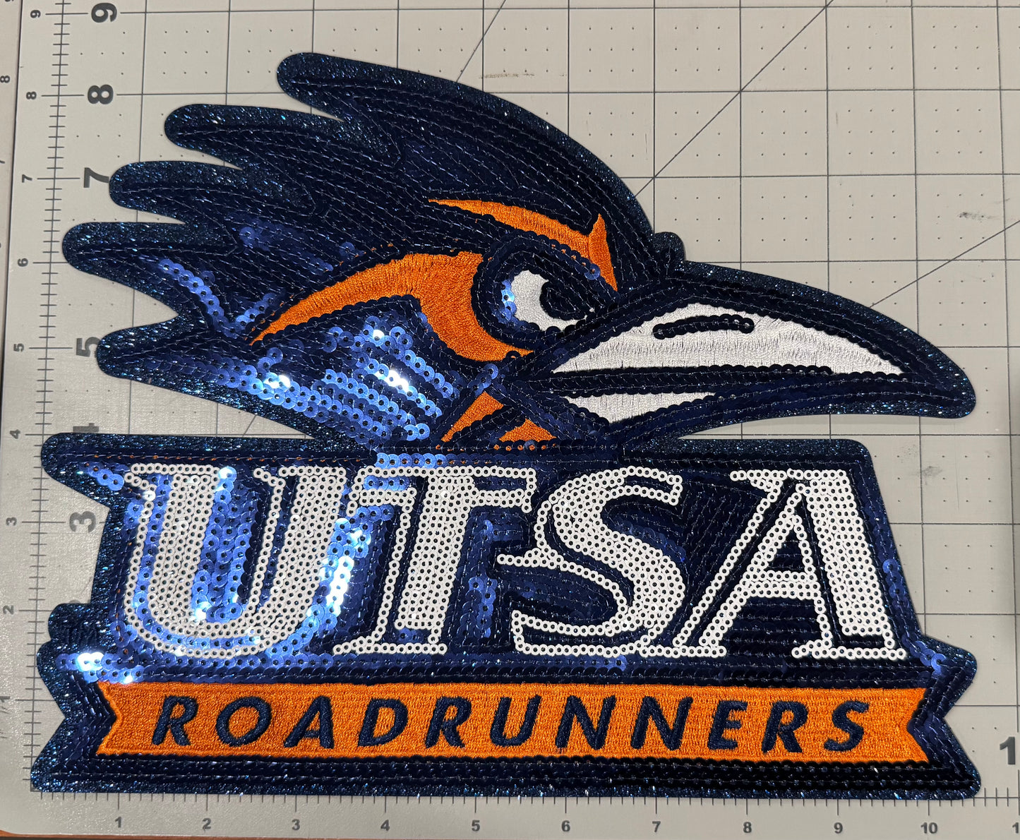 UTSA Sequin  patch