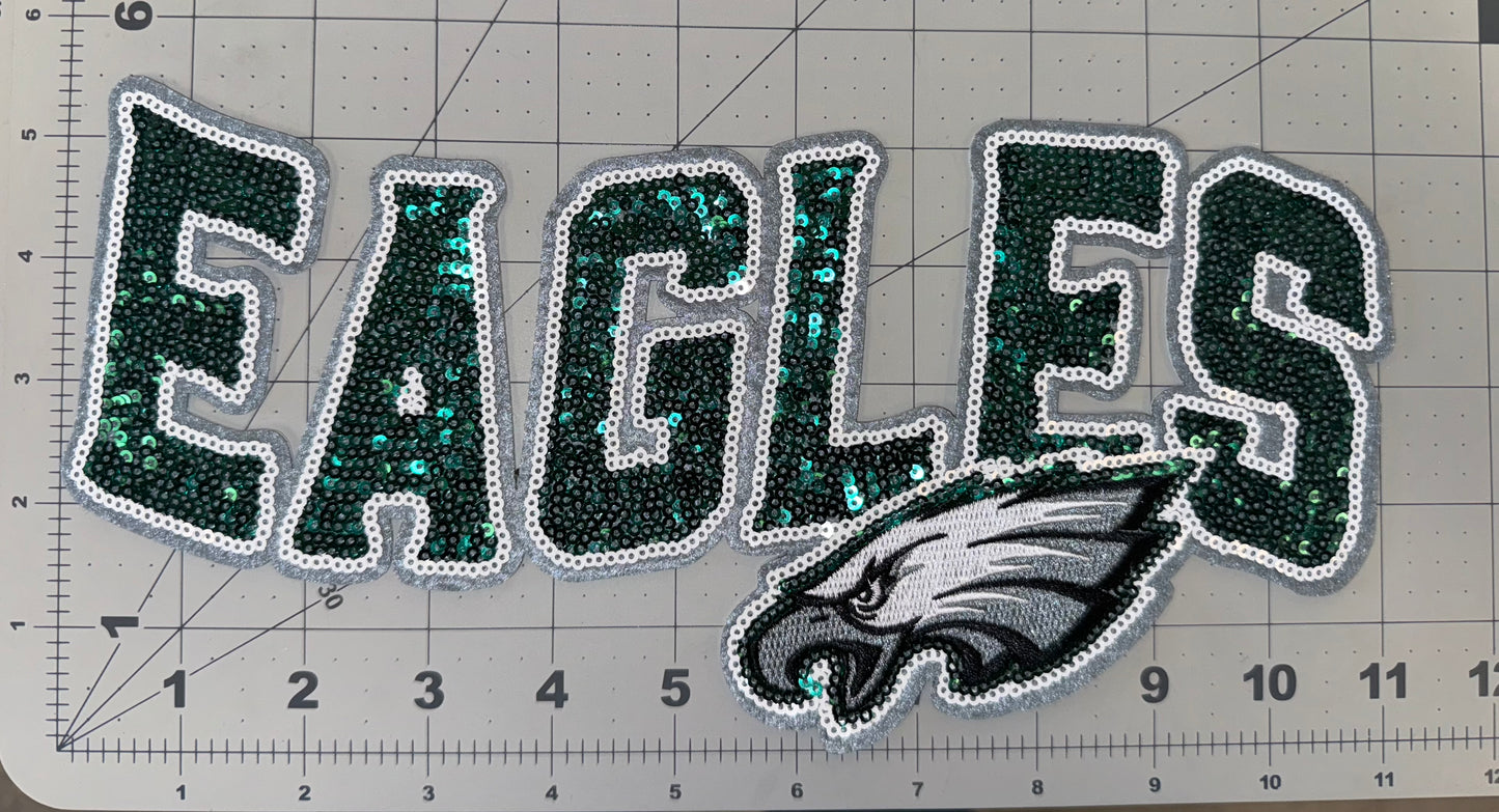 Eagles Sequin Patch