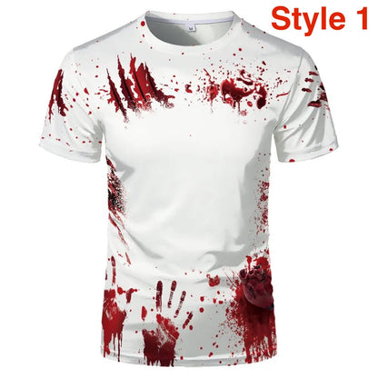 Halloween T-Shirts - Adult Blood Splatter