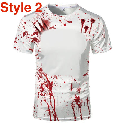 Halloween T-Shirts - Adult Blood Splatter