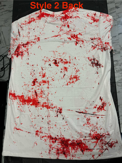 Halloween T-Shirts - Adult Blood Splatter