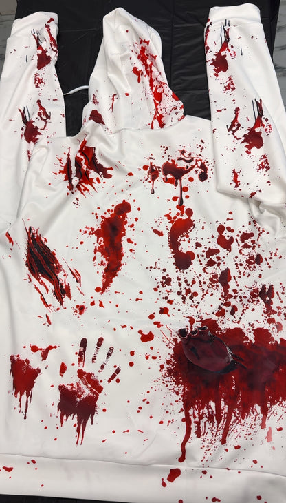 Halloween Hoodies - Adult Blood Splatter