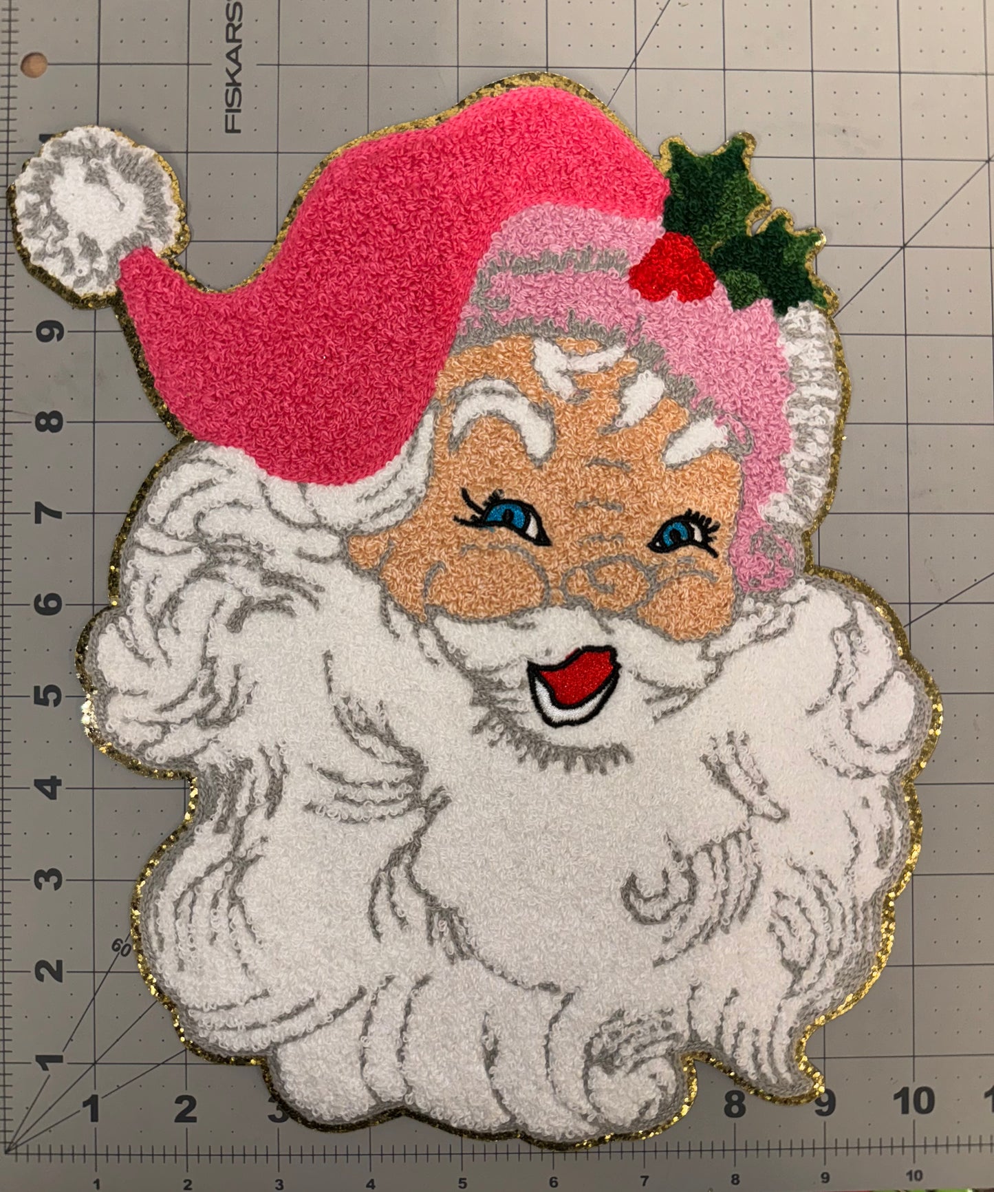 Santa Chenille Patch