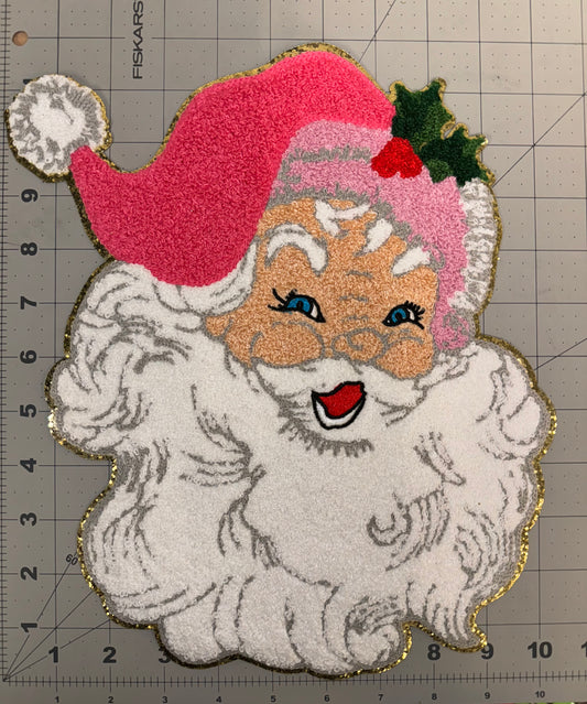 Santa Chenille Patch