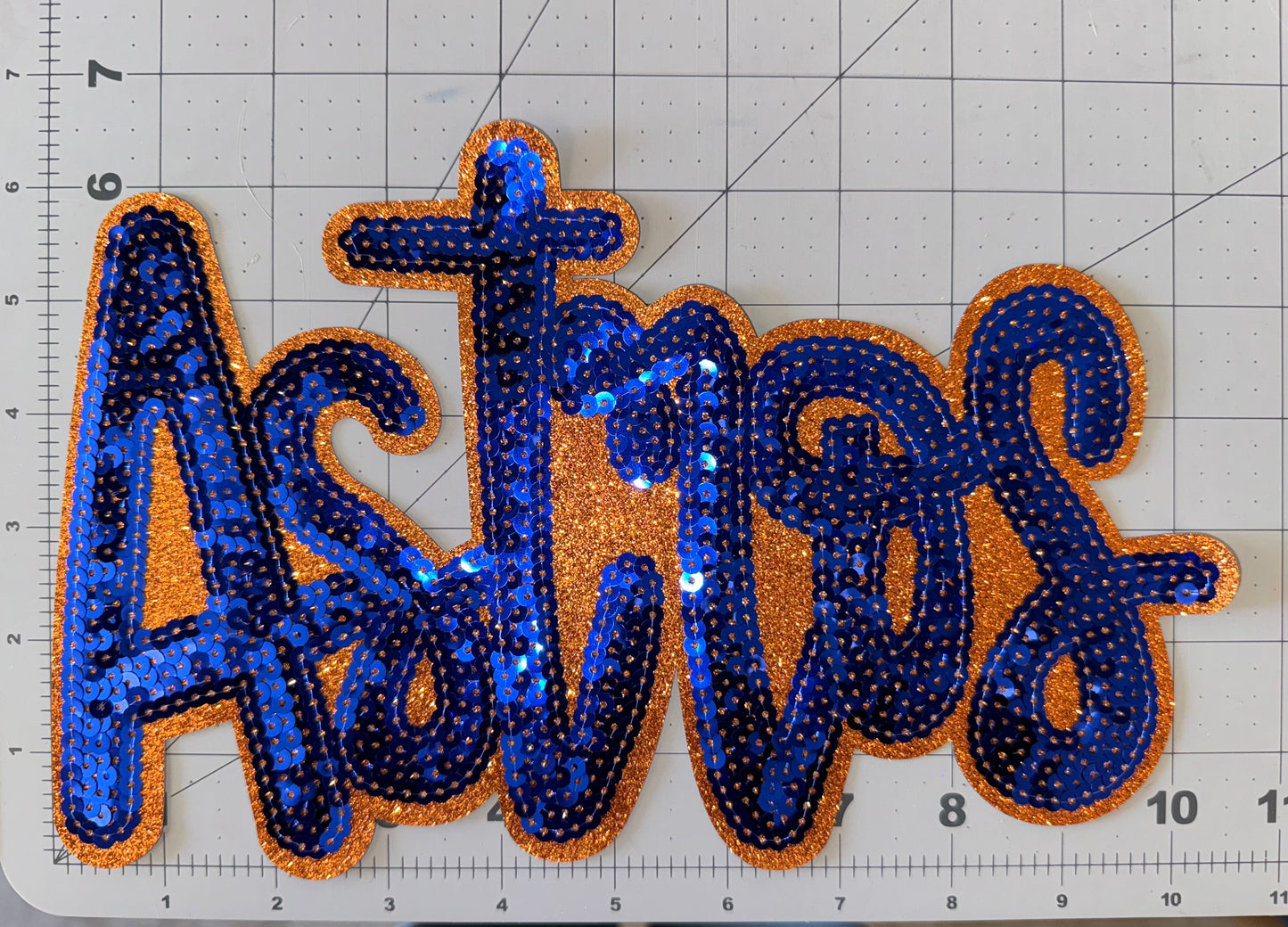 Astros Sequin Patch