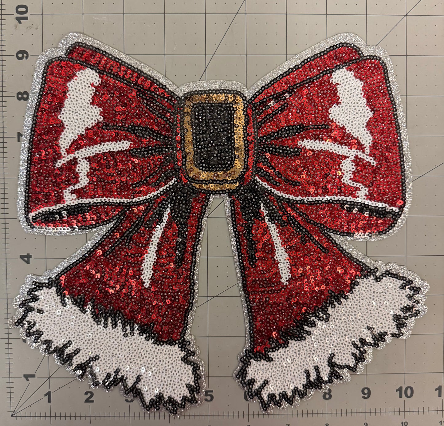 Bow Sequin Patch