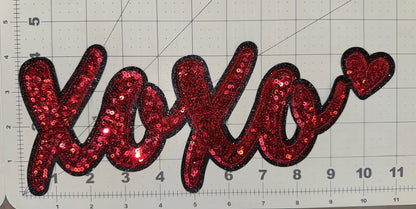 XOXO Sequin Patch