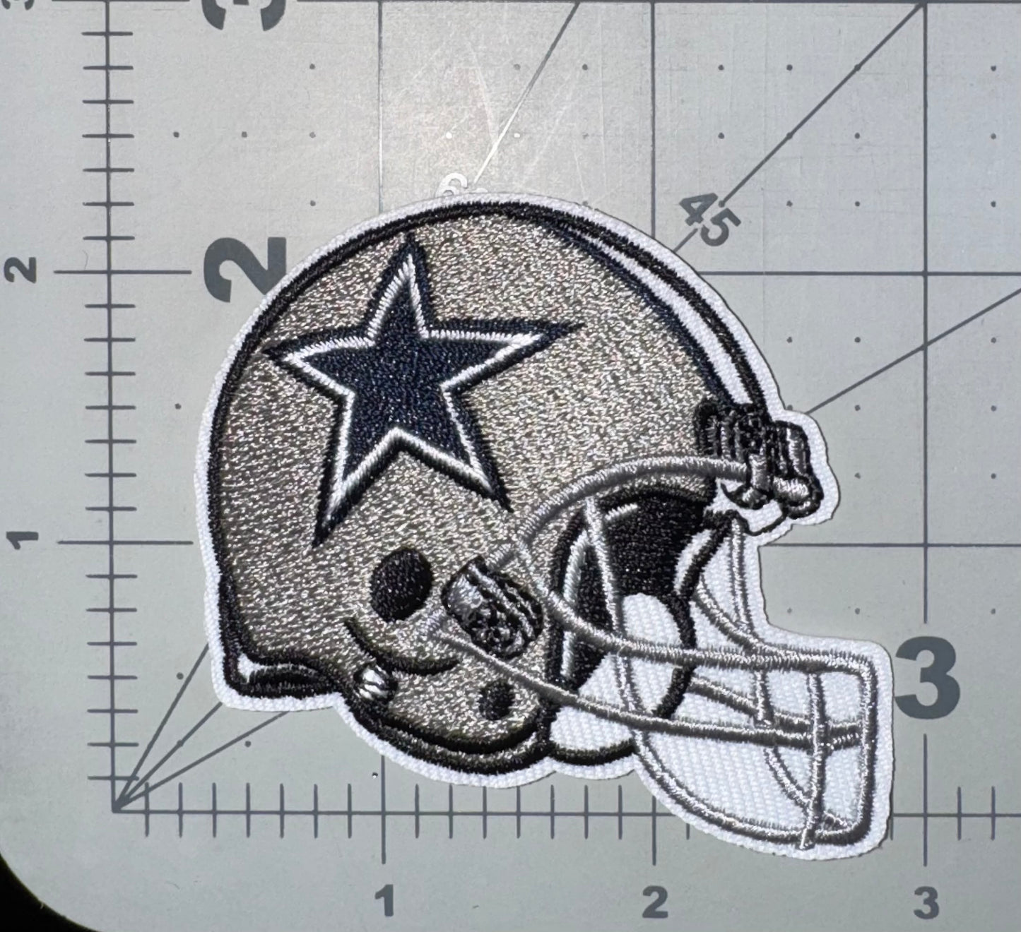 Cowboys Helmet Small Patch