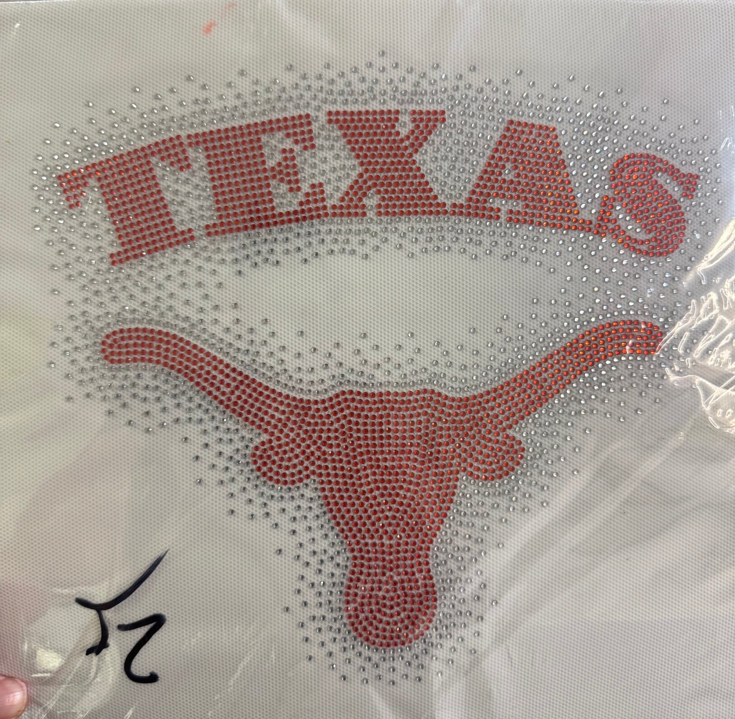 College Football Rhinestone Transfers
