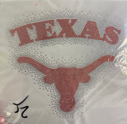 College Football Rhinestone Transfers