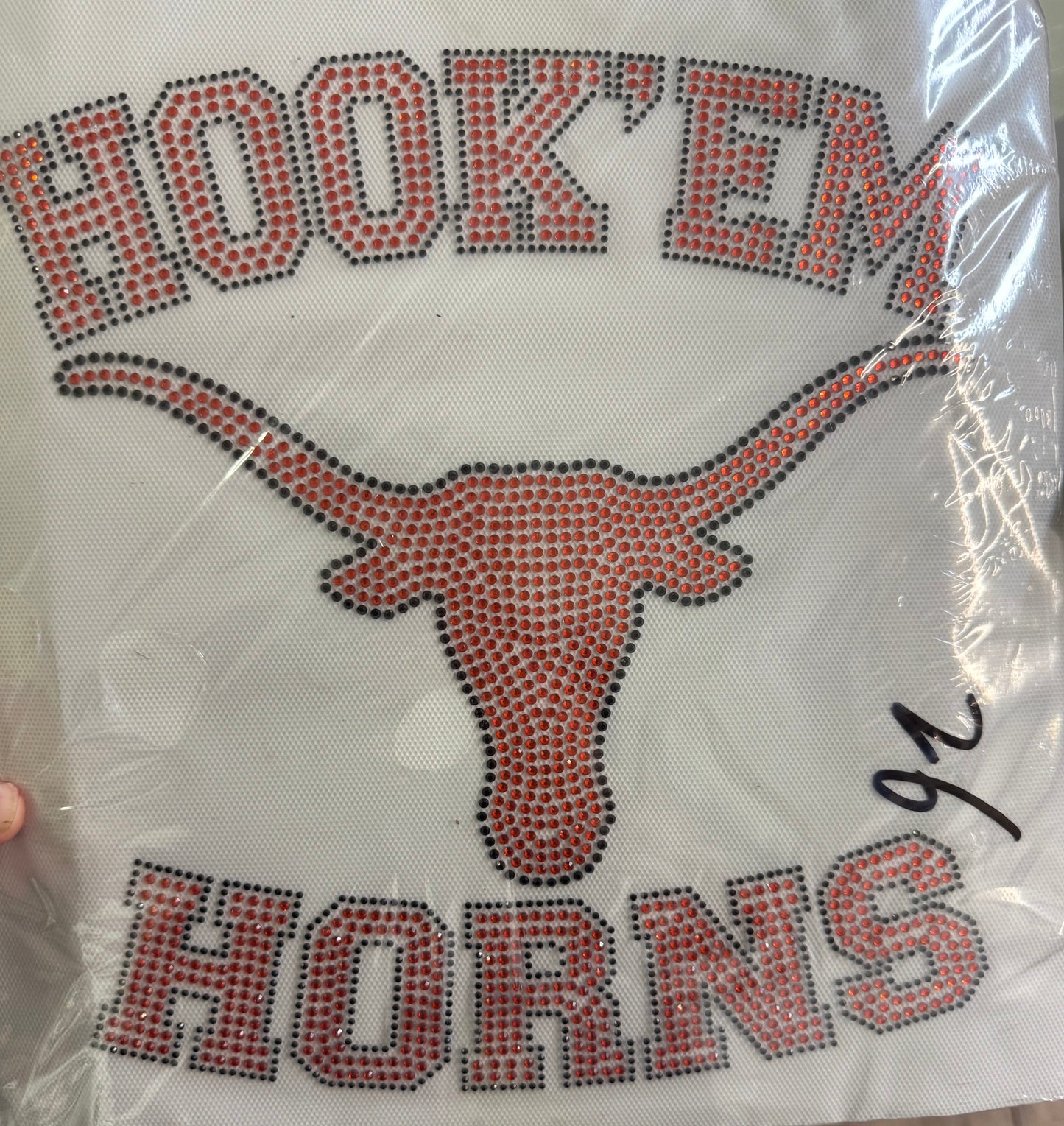College Football Rhinestone Transfers