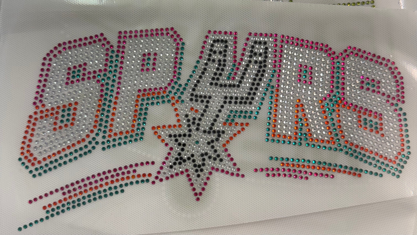 NBA Rhinestone Transfers