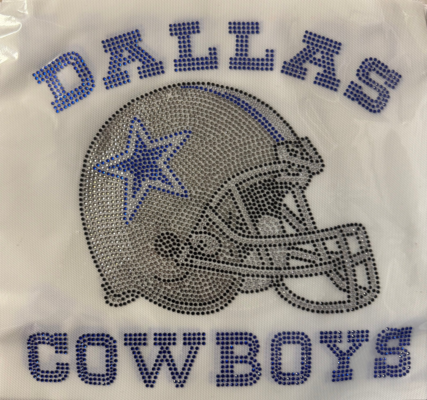 Cowboys Football Rhinestone Transfers