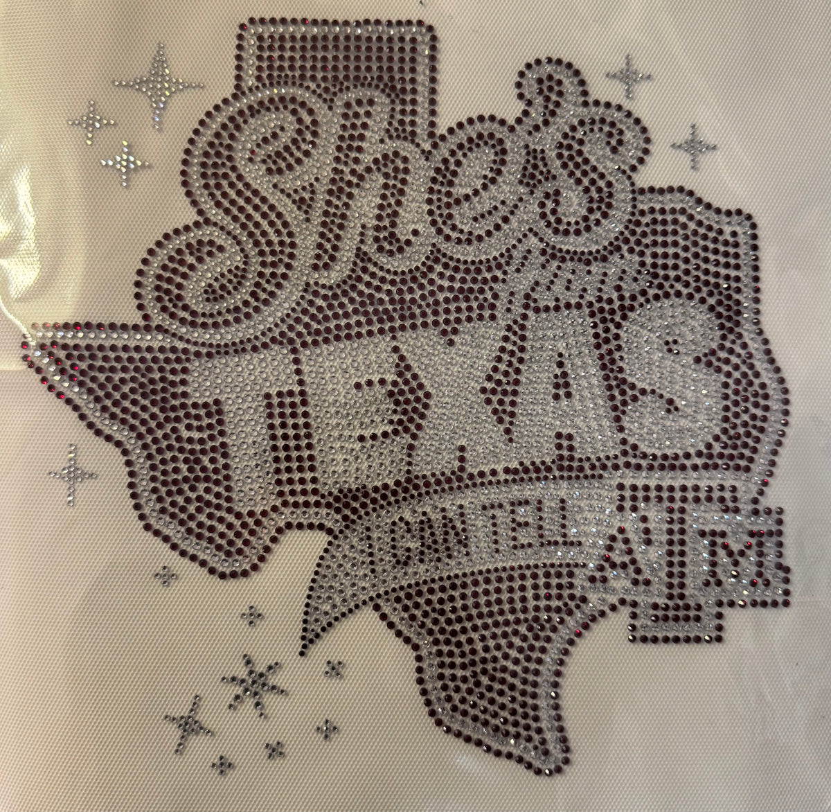 College Football Rhinestone Transfers