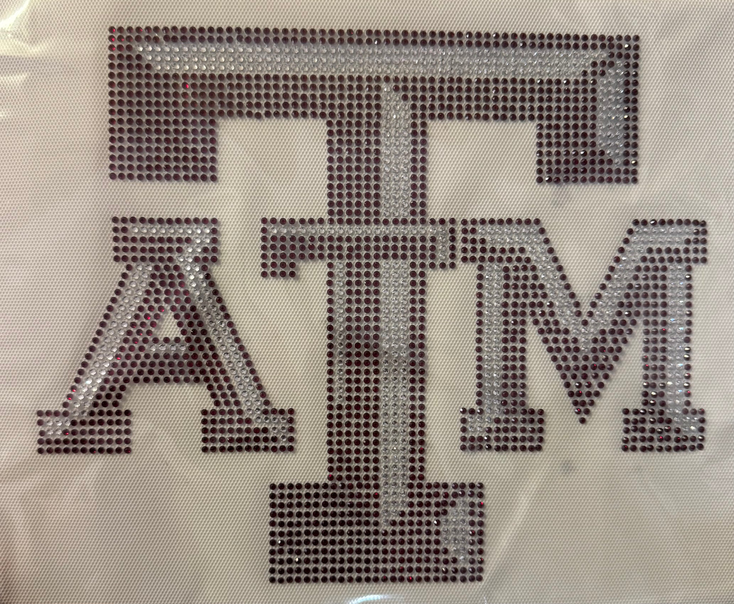College Football Rhinestone Transfers