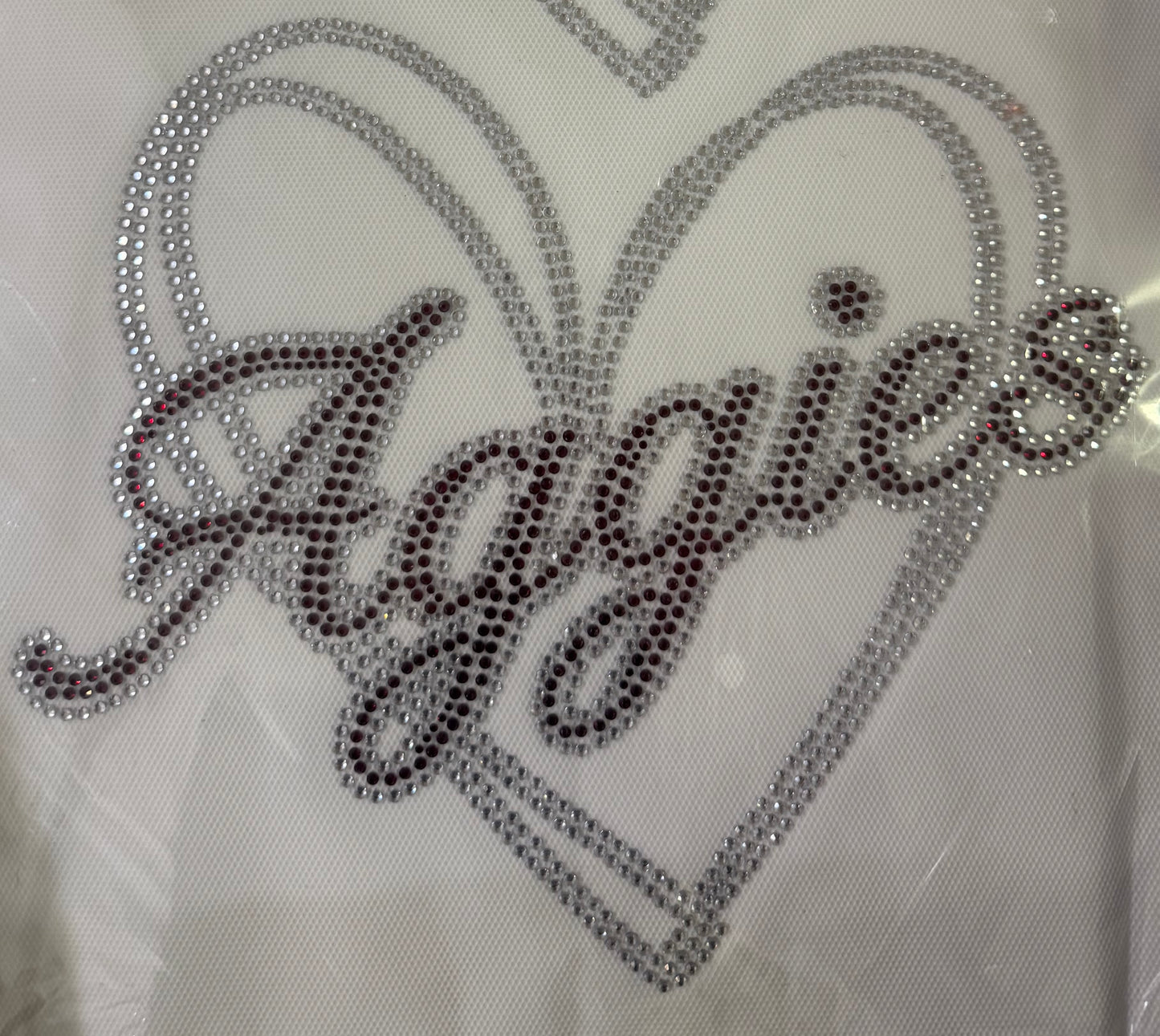 College Football Rhinestone Transfers