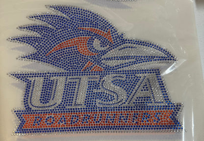 College Football Rhinestone Transfers
