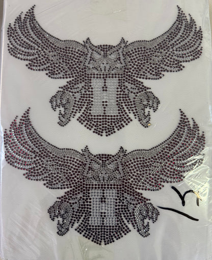 Local School Rhinestone Transfers