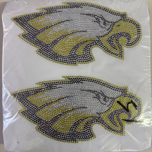 Local School Rhinestone Transfers