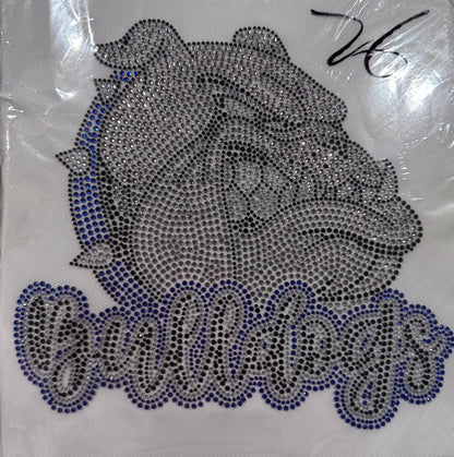 Local School Rhinestone Transfers