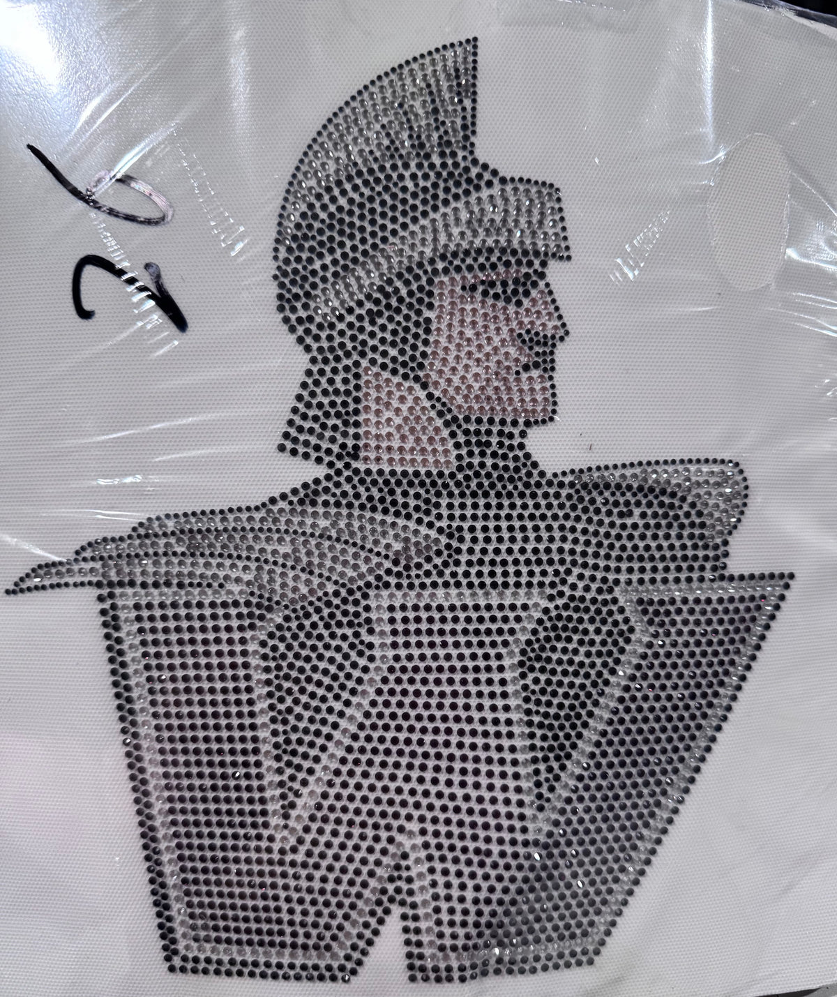 Local School Rhinestone Transfers