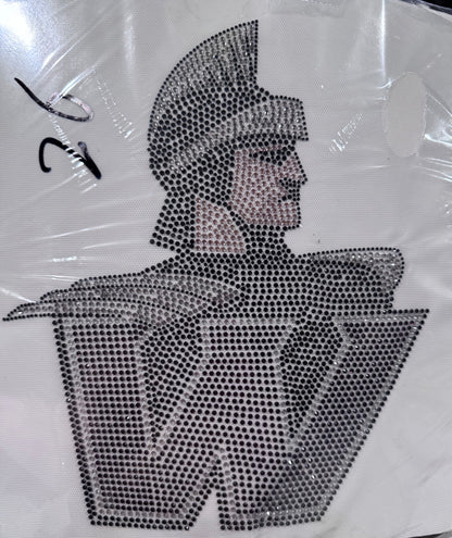 Local School Rhinestone Transfers