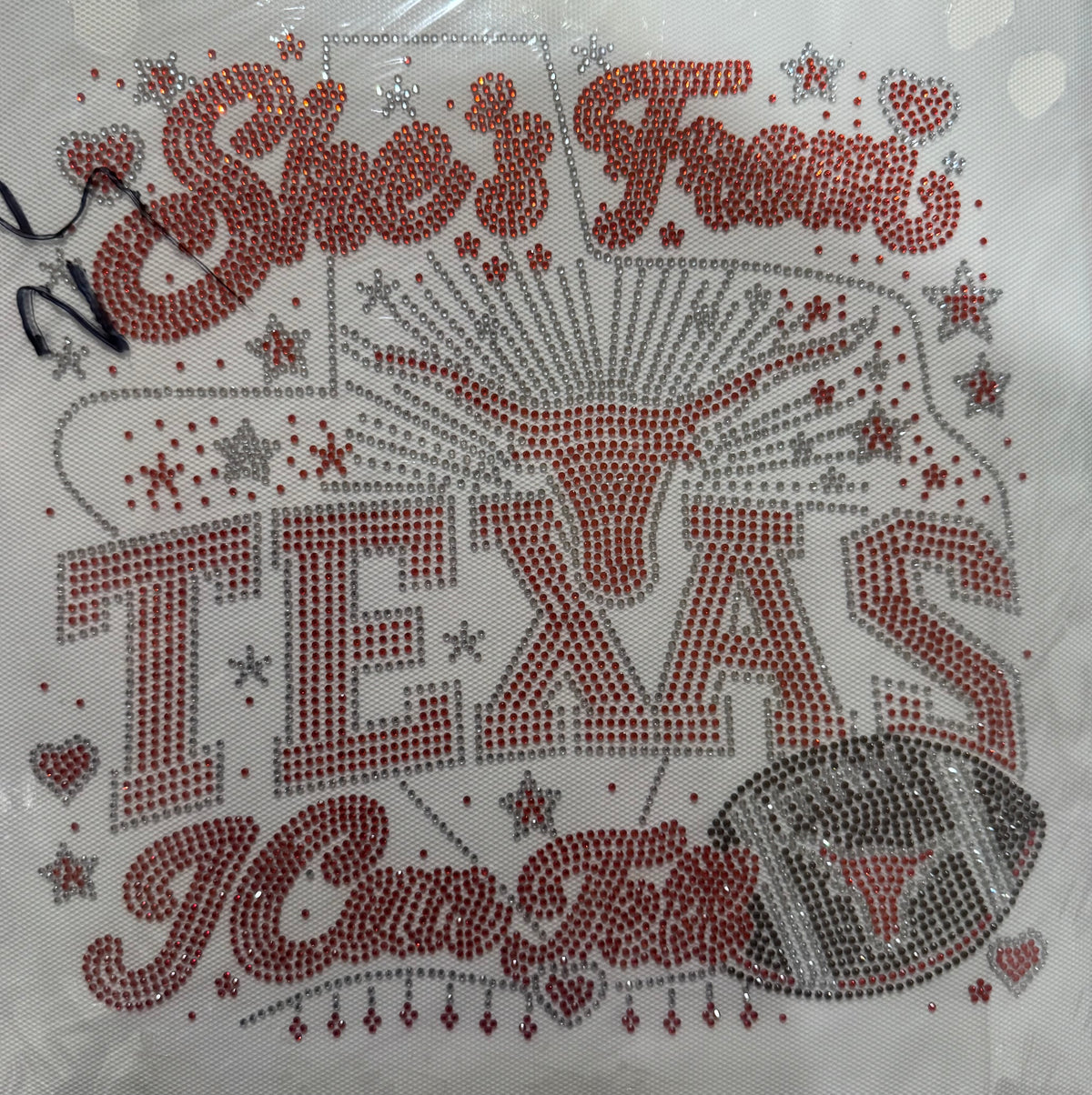 College Football Rhinestone Transfers
