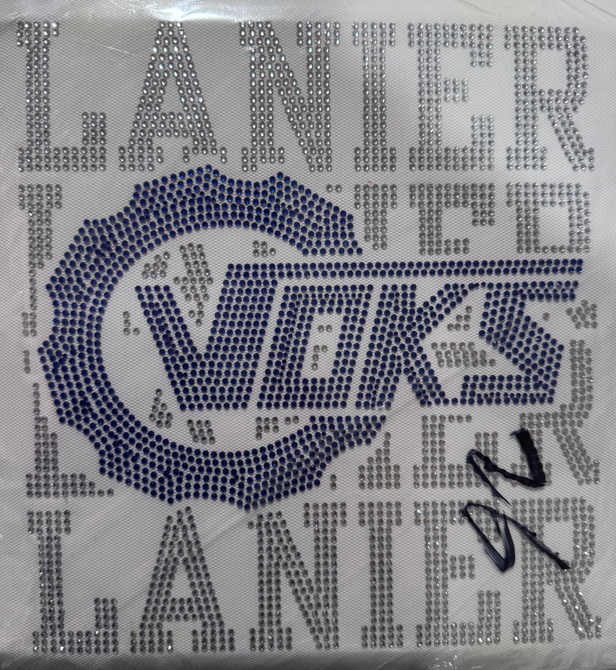 Local School Rhinestone Transfers