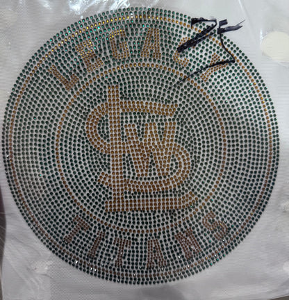 Local School Rhinestone Transfers