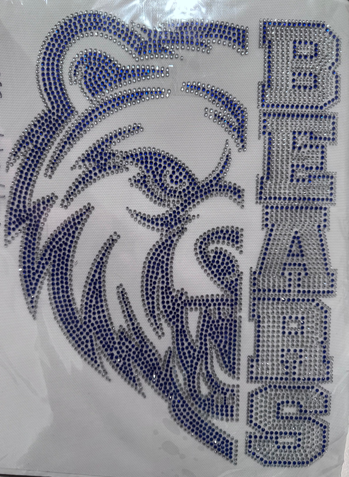 Local School Rhinestone Transfers