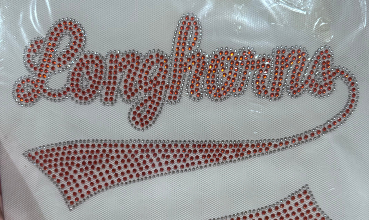 College Football Rhinestone Transfers