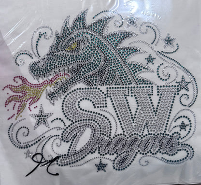 Local School Rhinestone Transfers