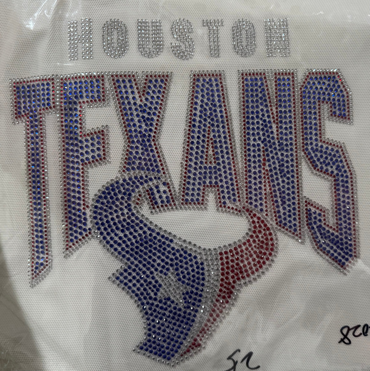 NFL Football Rhinestone Transfers