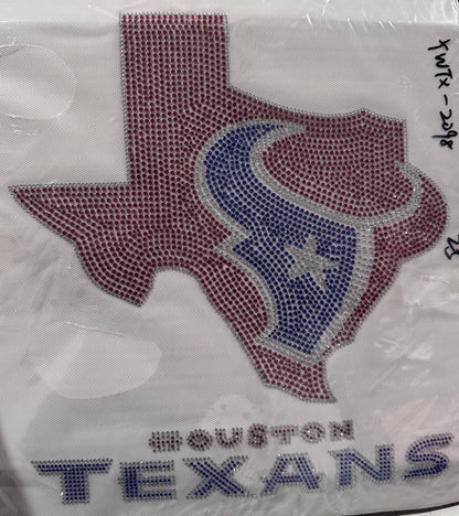 NFL Football Rhinestone Transfers