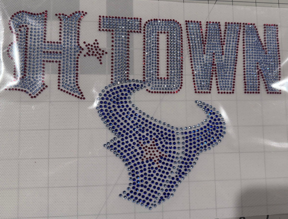 NFL Football Rhinestone Transfers