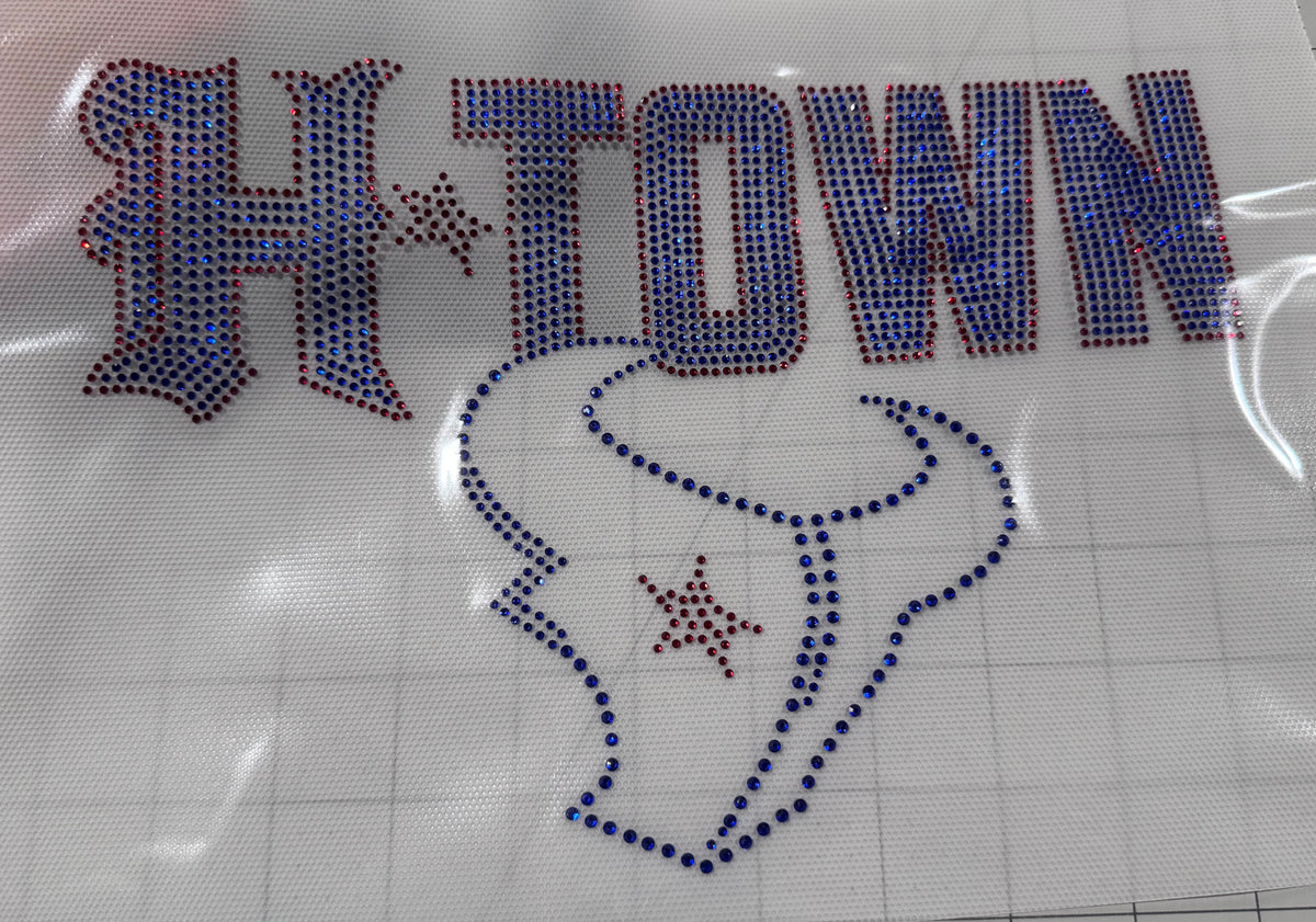 NFL Football Rhinestone Transfers