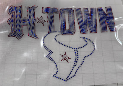 NFL Football Rhinestone Transfers