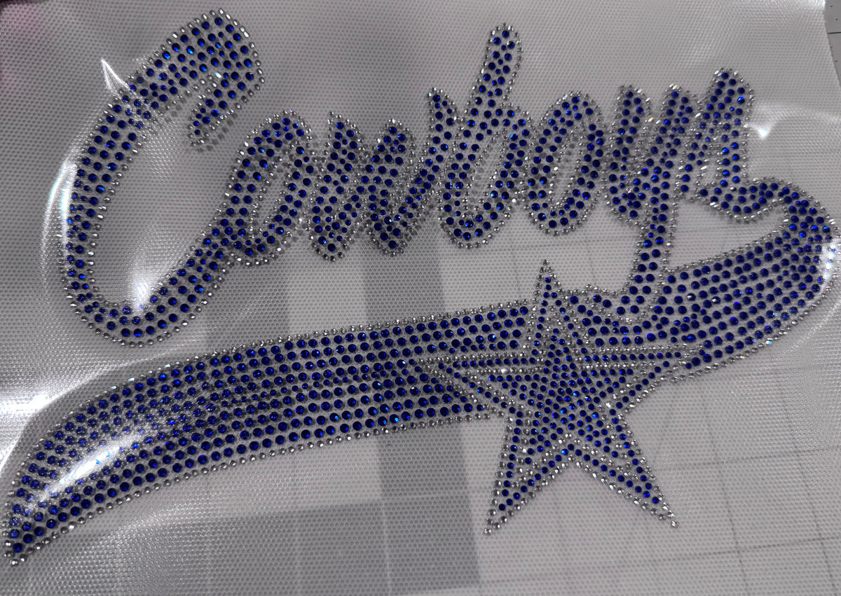 NFL Football Rhinestone Transfers