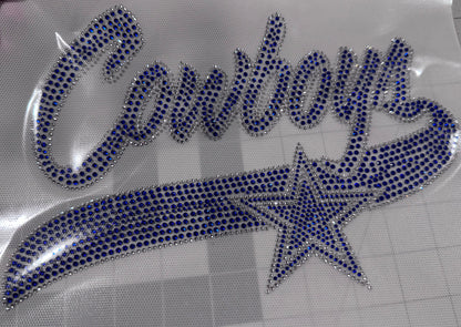 NFL Football Rhinestone Transfers