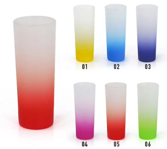 3oz Gradient Sublimation Shot glass