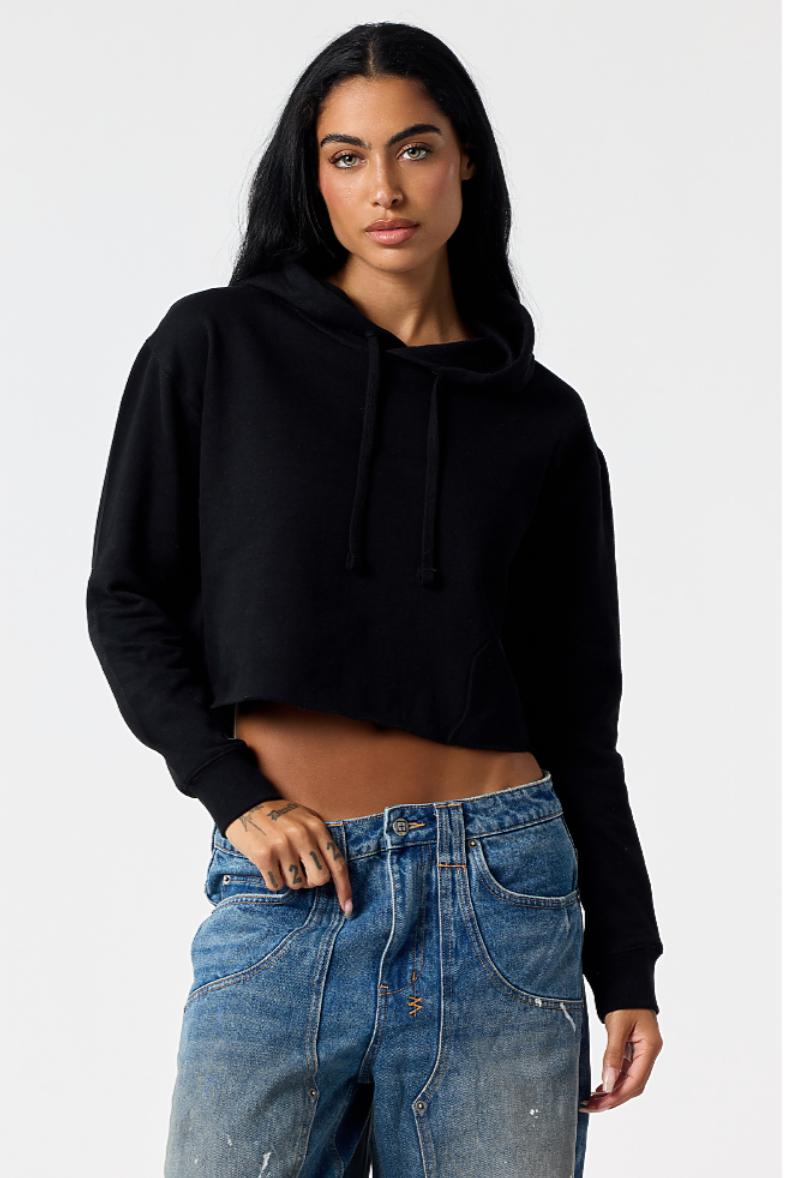 4150 SMART WOMEN'S CROPPED HOODIE
